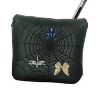 Golf Driver Head Covers | PU Magnetic 3D Embroidery Spider Canvas - Golf Driver Protective Cover | For Men Women Young Golfers Wife Husband Son Daughter