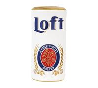 Golf Driver Headcover - Beer Can Shaped Barrel Style Funny Head Cover, Tour Grade PU Leather Golf Club Cover (Mulligan Loft)