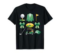 Golf Essentials Icon Art Golf Ball Cart Visor Tournament T-Shirt