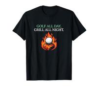 Golf Every Day Grill All Night Golfing Sports Leisure T-Shirt
