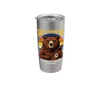 Golf Every Day Nobody Can Stop Me I Checked Stainless Steel Insulated Tumbler