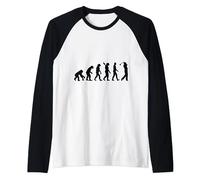Golf Evolution Funny Golf Club For Golfer Love Golf Raglan Baseball Tee