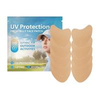 Golf Face Patch | 5 Pairs Lifting Cooling Hydrating | UV Protection Face Patch | for Women Outdoor Golf Sports Camping Cycling Climbing Running