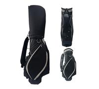 Golf Fairway C Stand Bag - 3.2KG Lightweight Golf Club Bags - Golf Travel Bag,Anti slip handle,Multiple storage bags,Fit Up to 14 Clubs(Black khaki)