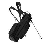 Golf Fairway C Stand Bag, Golf Lightweight Stand Bag, Easy To Carry Dual Shoulder Straps, Dedicated Putter Well, Rain Cover(Black)
