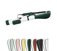 Golf Fairway C Stand Bag, It Can Hold 6 To 7 Clubs Golf Carry Bag, Multiple Storage Pockets, For A Few Clubs Driving Range(Dark green)