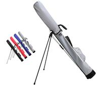 Golf Fairway Plus Stand Bag, Golf Club Bags With Bracket Reinforce The Handle It Can Hold 6 To 9 Clubs, For Golf Course & Travel(Grey)