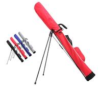 Golf Fairway Plus Stand Bag, Golf Club Bags With Bracket Reinforce The Handle It Can Hold 6 To 9 Clubs, For Golf Course & Travel(Red)