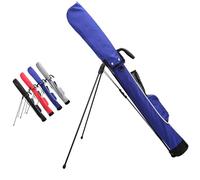 Golf Fairway Plus Stand Bag, Golf Club Bags With Bracket Reinforce The Handle It Can Hold 6 To 9 Clubs, For Golf Course & Travel(Blue)