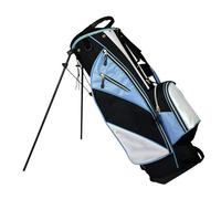 Golf Fairway Plus Stand Bag, Golf Lightweight Stand Bag, Fit Up To 13 Clubs With Carry Shoulder Strap, For Ultimate Convenience(Black blue)