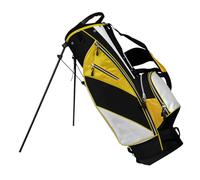 Golf Fairway Plus Stand Bag, Golf Lightweight Stand Bag, Fit Up To 13 Clubs With Carry Shoulder Strap, For Ultimate Convenience(Black yellow)