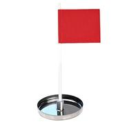 Golf Flag with Hole - Stainless Steel Golf Flag for Driving Range | Handy Portable Weather Resistant Polyester for Approach Exercises