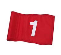 Golf Flags Nylon Equipment with Tube Inserted for Office Indoor Outdoor Yard 1, Red, No.1