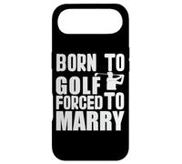 Golf game "Born to play golf forced to marry" Golfer golfing Case for iPhone Air