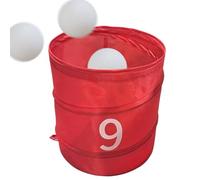 Golf Game Bucket - Golf Bucket 30x30cm Foldable Anti -Tip Design | Ball Sports Training Equipment with Integral Buckle, Sports Training Oxford Fabric Organizer for p