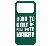 Golf game Golfplayer "forced to marry" Golfer golfing Case for iPhone 17 Pro Max