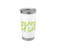 Golf Game Golfplayer Golfball Golfing is Life Golfer Golfing Stainless Steel Insulated Tumbler