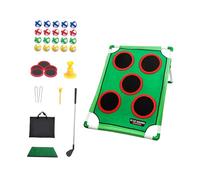 Golf Game Set, Portable Training Device for Lawn, Indoors, Outdoors And on The