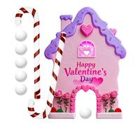 Golf Game Valentines Day - Portable Valentine's Day Indoor Activity | Tiny Golf Course with Balls and Clubs,for Golfer Couples Men Women Holiday Family Party Home