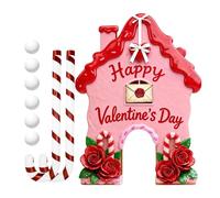 Golf Game with Pan Di House - Fun Miniature Toy for Families, Mini Golf Course Set, Christmas, for Home, Office and Meetings