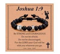 Golf Gifts for Boys Golf Cross Bracelet Christian Birthday Gift
