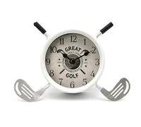 Golf Gifts for Men Dad Women Brother Bosses Golf Clubs Desk Clock Cool Desk Accessories for Coworkers Golfer Fans Souvenir Novelty Event Golf Office Decor Golfer Gadgets Unique Funny Stuff