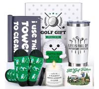 Golf Gifts for Men Funny Golf Accessories for Men Cool Golfing Stuff Items for Golfers Lovers Unique Golfing Theme Birthday Gift Ideas for Him Daddy Golfer Gear Essentials Things Must Haves Set Basket