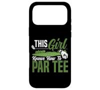 Golf Girl Pun Vintage This Girl Knows How To Par Tee Case for iPhone 17 Pro Max