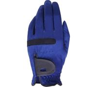 Golf Glove 1 Pcs Men's Golf Glove Left Hand Right Hand Micro Soft Fiber Breathable Golf Gloves Men Color Blue Golf Gloves(Left hand,27)