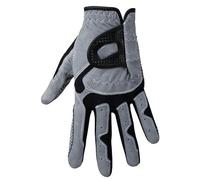 Golf Glove 1pc Golf Gloves For Men Blue White Grey 3 Colours Breathable Fabric Antislip Sports Gloves For Men's Husband Gift Professional Golf Gloves(Left Grey,Size 25 L)