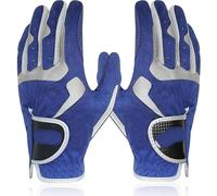 Golf Glove 1pc Golf Gloves For Men Women Left Right Hand Sports Gloves Pair Golfer Gift Blue White Golf Gloves(1pair 2pcs blue,XX-Large XXL 27)