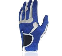 Golf Glove 1pc Golf Gloves For Men Women Left Right Hand Sports Gloves Pair Golfer Gift Blue White Golf Gloves(1pc left hand blue,Large L 25)