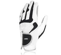 Golf Glove 1pc Golf Gloves For Men Women Left Right Hand Sports Gloves Pair Golfer Gift Blue White Golf Gloves(1pc left hand white,X-Large XL 26)