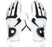 Golf Glove 1pc Golf Gloves For Men Women Left Right Hand Sports Gloves Pair Golfer Gift Blue White Golf Gloves(1pair 2pcs white,Medium M 23)