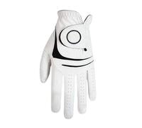 Golf Glove 1Pc Golf Gloves Men Left Right Hand Rain Grip Wear Resistant Durable Flexible Comfortable Slip-Resistant Golf Gloves(White-left hand,22)