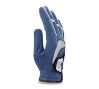 Golf Glove 1pcs Golf Glove Fabric Blue Glove Left Right Hand For Golfer Breathable Sports Ads Glove Driver Glove Golf Gloves(For right hand,XL 26)