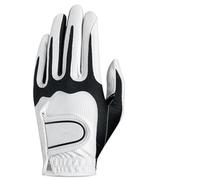Golf Glove 1pcs Men's Golf Gloves Durable, Non Slip, Elastic Breathable, Comfortable Golf Gloves(Left-black,S)