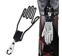 Golf Glove Gripper Holder - Universal Drying Aid with Key Ring, Golf Glove Straightener for Golf Courses, On the Go, Home, Indoor Training, Garden, Sports, Leisure and Competition