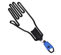 Golf Glove Holder - 4.45x4.17x1.34in Universal Drying Rack, Featuring Keychain Attachment, Training Handwear Hook Organizer | Courses Driving Practice Outdoor Indoor Home Backyard Sports Recreation