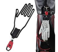 Golf Glove Holder | Drying Hook Universal with Key Ring | Golf Glove Hook - For Golf Gloves in Training at Home Outdoors and on the Go