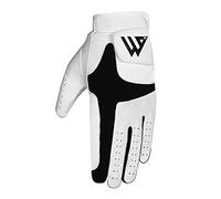 Golf Glove Men Left Hand Right Non Slip Leather Grip Golfer Trolley Flexible Wear Durable Golfing Performance (M/L, Left Hand (For Right-Handed Golfer))