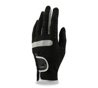 Golf Glove Pack 1 Pcs Men's Golf Glove Left Hand Right Hand Micro Soft Fiber Breathable Non-Slip Golf Gloves Men Color Black Golf Gloves(Worn on left hand,26 X-Large)