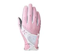 Golf Gloves 1pair PU Non-slip Particles Women Summer Golf Gloves for Right Hand Left Handed Fixed Adjustable Breathable Gloves Outdoor Sports