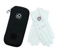 Golf Gloves Case with Carabiner Clip for Golfer Protect and Keep Golf Gloves Dry Value Pack, Gloves Holder Bag Storage Design Deluxe Durable Non Slip for Men Women (Black)