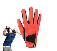 golf gloves for men non slip gloves for golfers - flexible breathable golf mittens left right hand - adjustable golf gloves for men for golfers