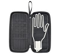 Golf Gloves Holder - Hard Case Gloves Organizer, Portable Storage Box | Attachable Golf Glove Shaper for Men and Women, Durable Golf Accessory Case, Hook Mount Pouch for Bag, Lightweight Golf Glove