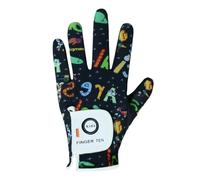 Golf Gloves Kids Youth Junior Toddler Boys Girls 1 Pack Left Hand, Breathable Microfiber Synthetic Right Handed Golfer Glove for Age 4-13 Years Old (Alphabet, L)