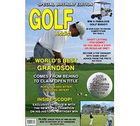 Golf Grandson Birthday Card Magazine Spoof