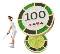 Golf Green Leader, Golf Ball Marker | Precision Golf Marker Golf Accessory Tool | Position Marker for Golf Training Tournament Practice