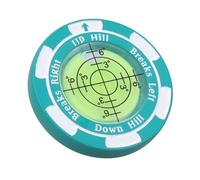Golf Green Leader Putting Golf Ball Marker Golf Putting Round Bubble Level High Precision Leader Easy to Use